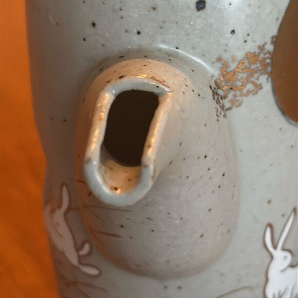 Vintage Kutani teapot & 2 cups - Picture 8 of 9